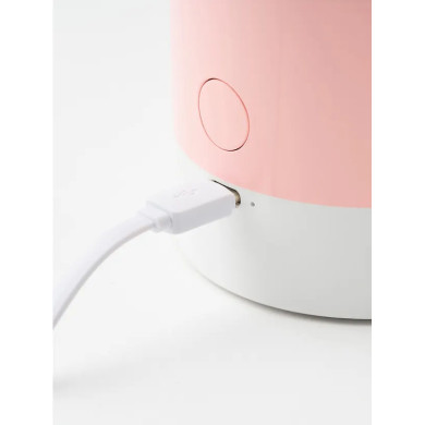 Lampe LED Orbe Lexon x Pantone - Rose Quartz