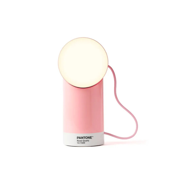 Lampe LED Orbe Lexon x Pantone - Rose Quartz