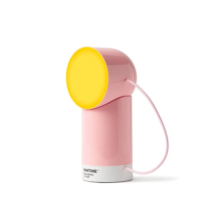 Lampe LED Orbe Lexon x Pantone - Rose Quartz