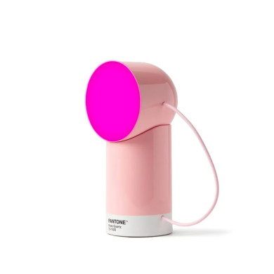 Lampe LED Orbe Lexon x Pantone - Rose Quartz