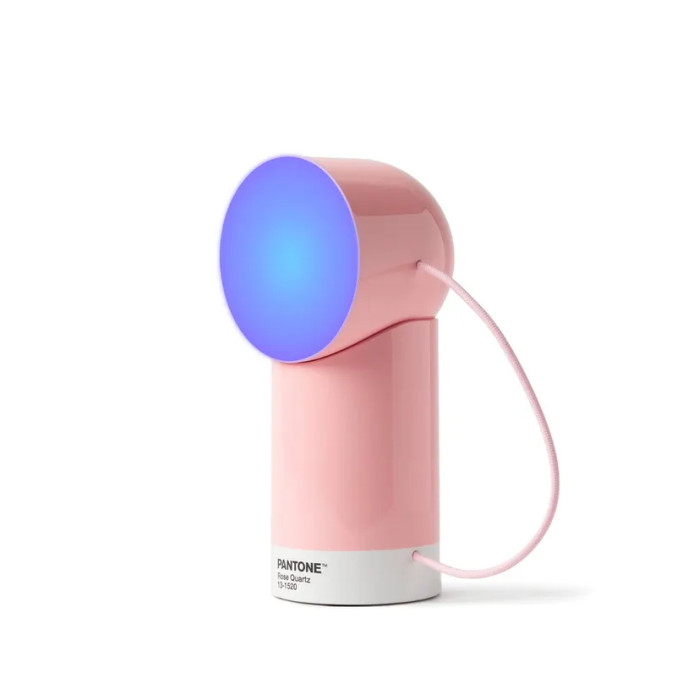 Lampe LED Orbe Lexon x Pantone - Rose Quartz