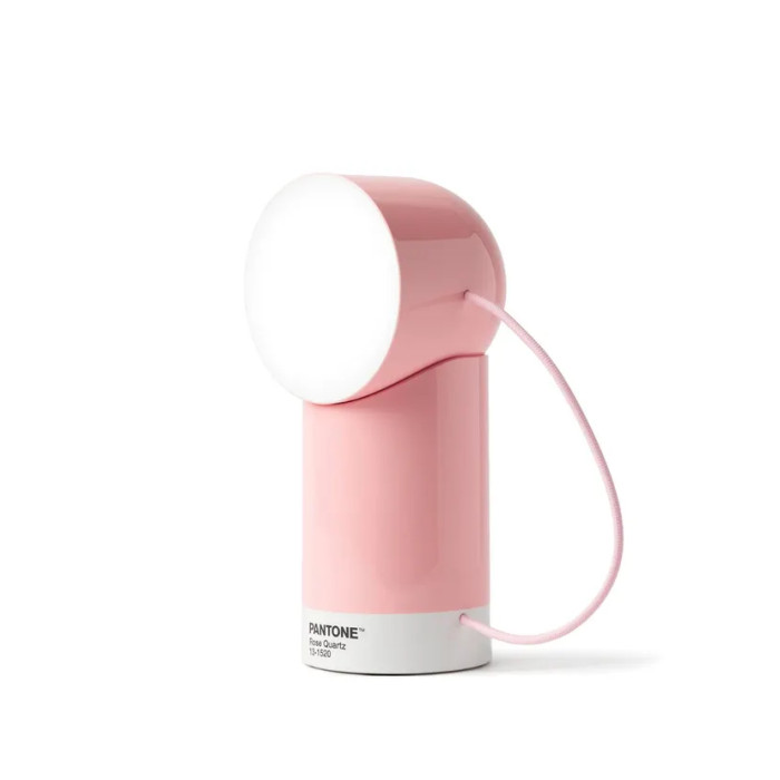 Lampe LED Orbe Lexon x Pantone - Rose Quartz