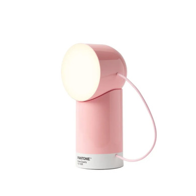 Lampe LED Orbe Lexon x Pantone - Rose Quartz