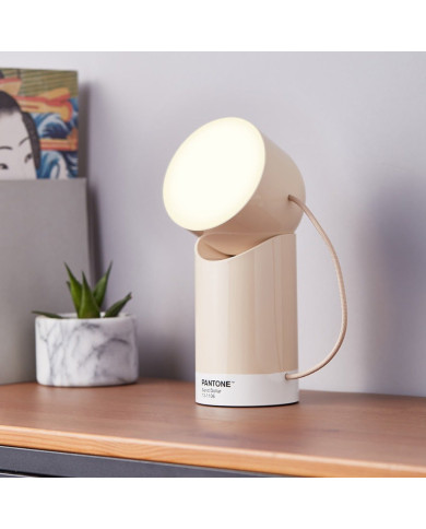 Lampe LED Orbe Lexon x Pantone - Sand Dollar