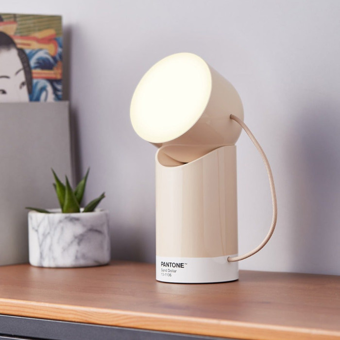 Lampe LED Orbe Lexon x Pantone - Sand Dollar