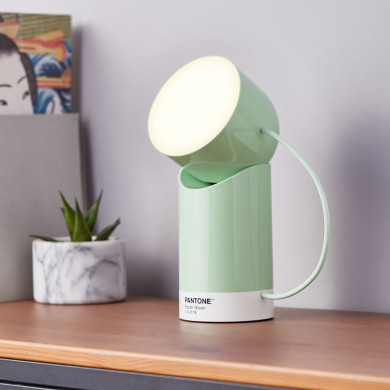 Lampe LED Orbe Lexon x Pantone - Pastel Green