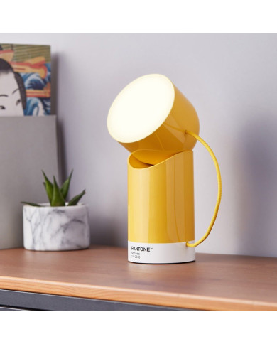 Lampe LED Orbe Lexon x Pantone - Mimosa