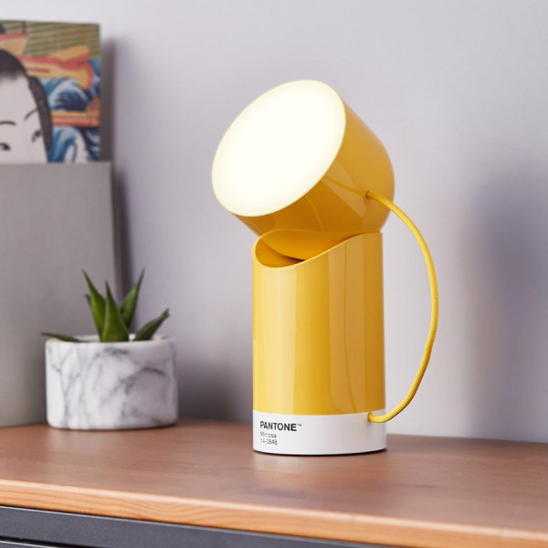 Lampe LED Orbe Lexon x Pantone - Mimosa