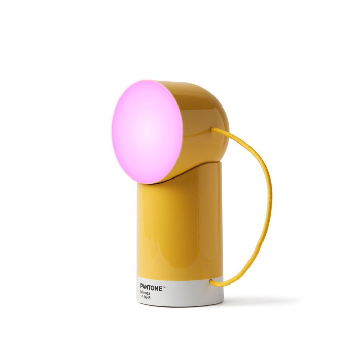 Lampe LED Orbe Lexon x Pantone - Mimosa