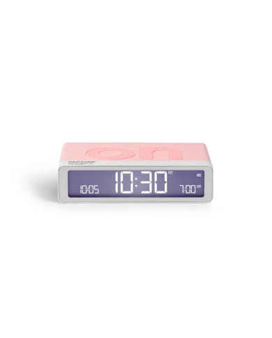 Réveil Flip Classic Lexon x Pantone - Rose Quartz