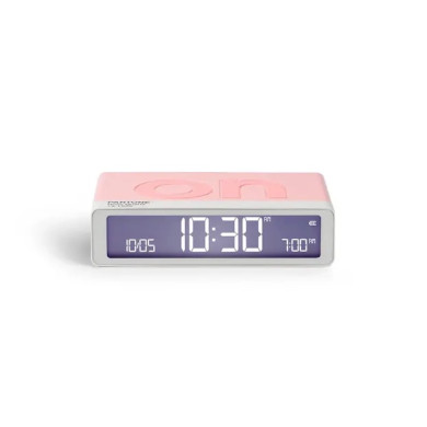 Réveil Flip Classic Lexon x Pantone - Rose Quartz
