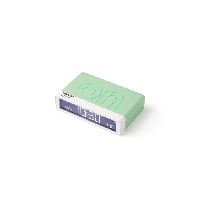 Réveil Flip Classic Lexon x Pantone - Pastel Green