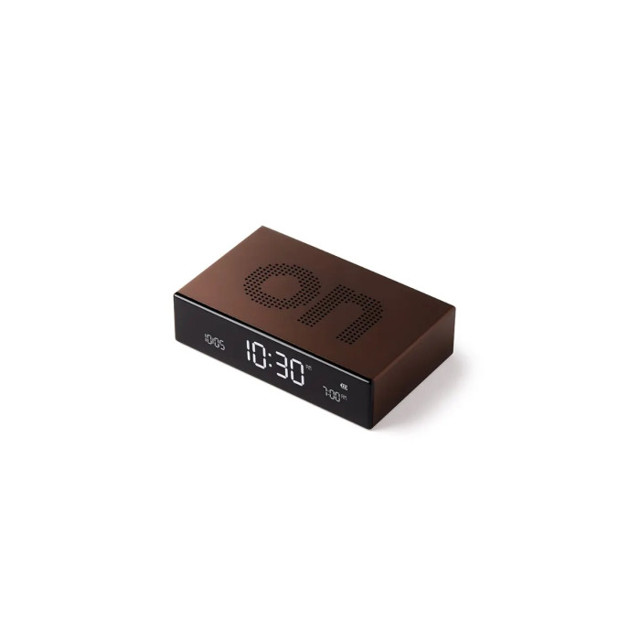 Réveil Flip Premium Lexon - Bronze
