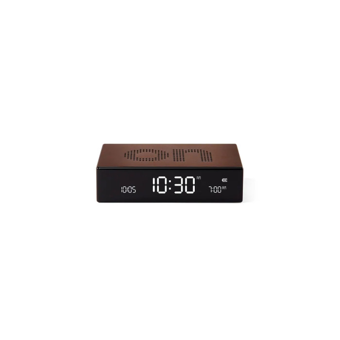 Réveil Flip Premium Lexon - Bronze