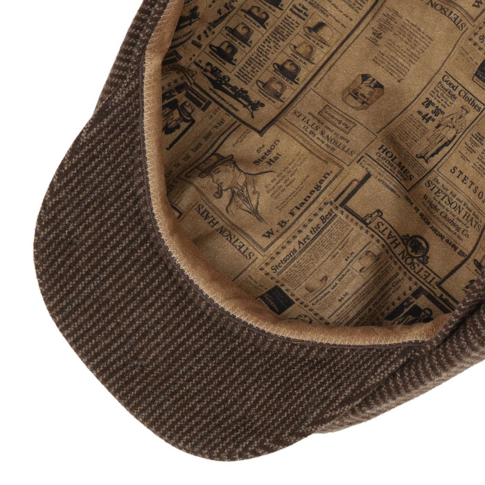 Casquette Hatteras Virgin Wool Stripes - Stetson