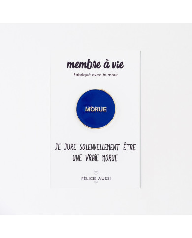 Pin's Morue