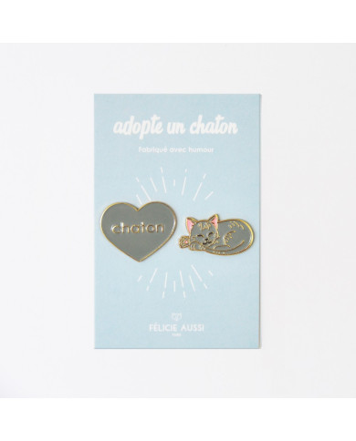Chaton pin's