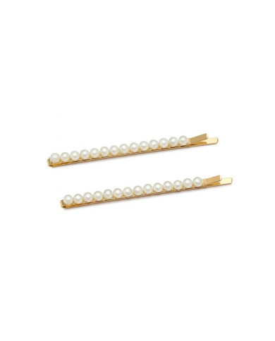 Ensemble de barrettes à cheveux perlé oversized