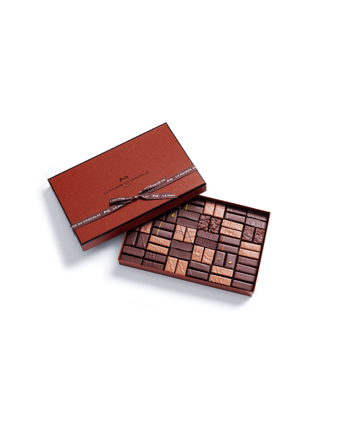 Coffret Maison Noir & Lait 60 pièces