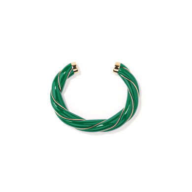 Diana Emerald bangle