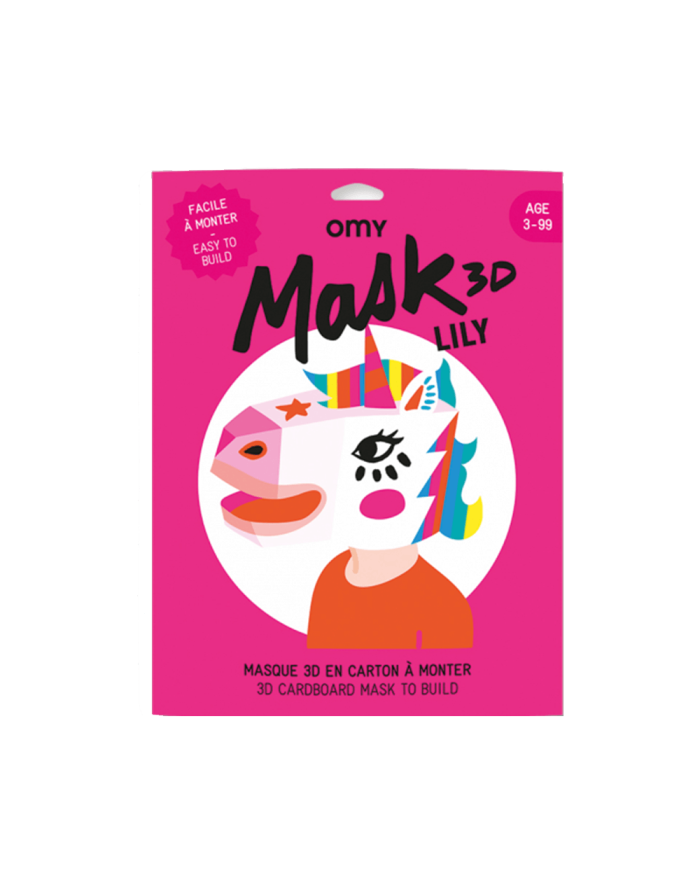 Masque 3D Licorne