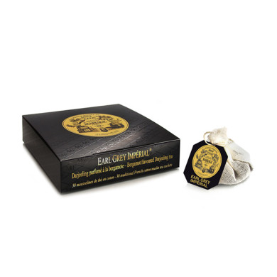 Earl Gray Impérial® black tea box of 30 tea bags