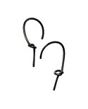 Hook, Bijoux d'AirPods - Black