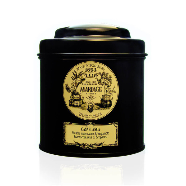 Casablanca black and green tea - box of 100g Casablanca black and green tea - box of 100g