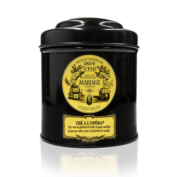 Thé vert à l'Opéra - boîte de 100g Thé vert à l'Opéra - boîte de 100g