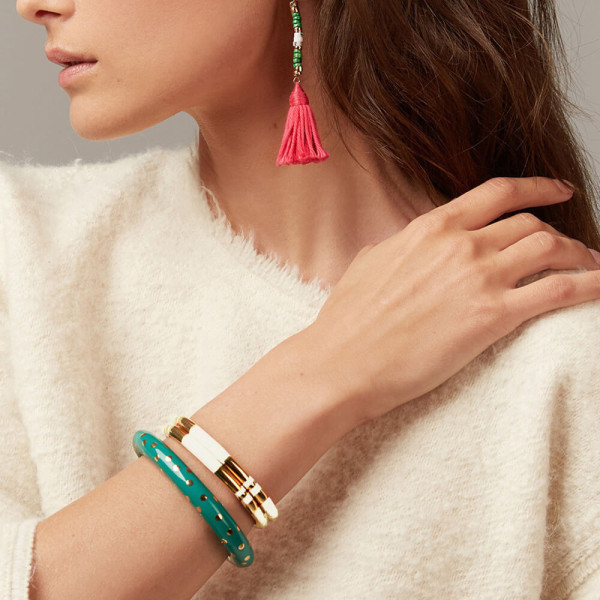 Bracelet Jonc Positano Ivoire Bracelet Jonc Positano Ivoire