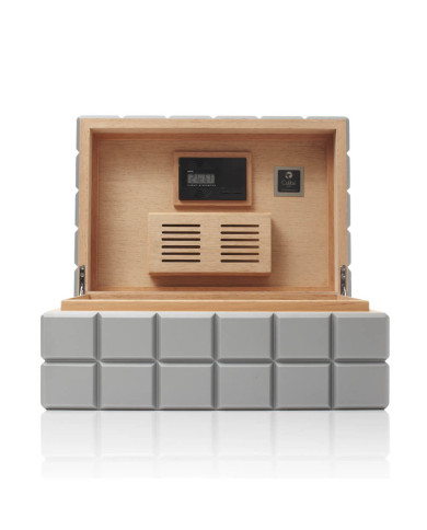 Heritage Silver cigar humidor - 125 cigars