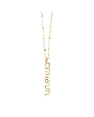 Collier pendentif "Amour" - Or