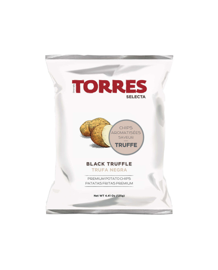 Black Truffle Chips 125g Torres Publicisdrugstore
