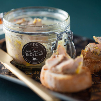 Whole duck foie gras