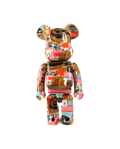 Bearbrick A. Warhol x JM. Basquiat 2 - 1000%