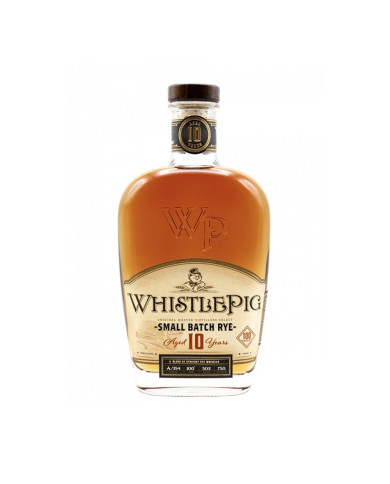 Whiskey Whistle Pig 10 ans Small Batch Rye - 70cl