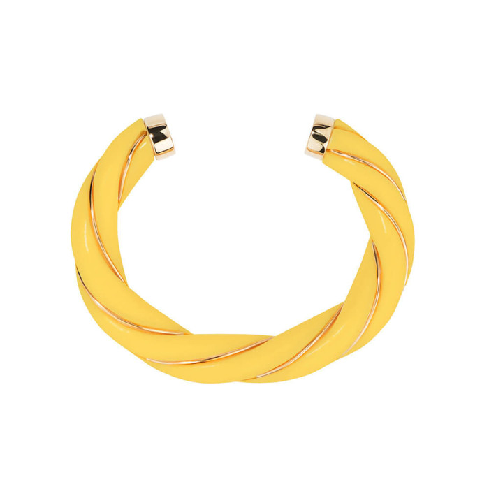 Bracelet jonc Diana - Jaune Bracelet jonc Diana - Jaune
