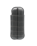 Wide Churchill 2 Cigar Case - Grey