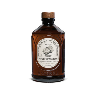 Sirop Fruit de la Passion Brut, BIO - 40cl