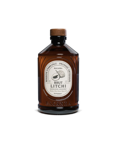 Raw Litchi Syrup, Organic - 40cl