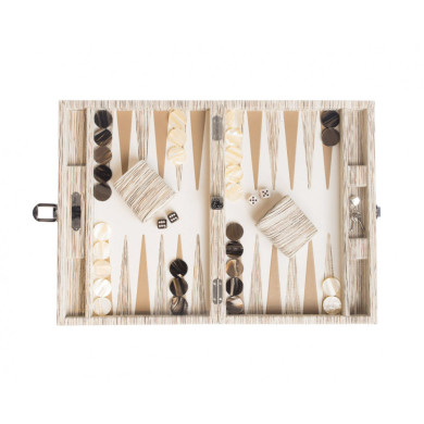 Backgammon Stratto Beige - Meduim Backgammon Stratto Beige - Meduim